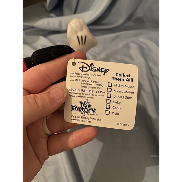 Disney Toy Factory plush Minnie Mouse 9 inch new with tags - Picture 3 of 3